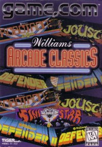 Williams Arcade Classics Game.Com US box art